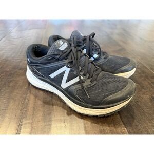 New Balance Fresh Foam 1080 v8 W1080BW8‎ Black Running Shoes Womens Size 7.5 B